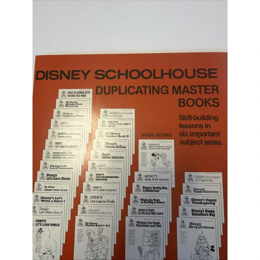 Disney School House Back To School With Winnie The Pooh Language Arts Dis 013AA